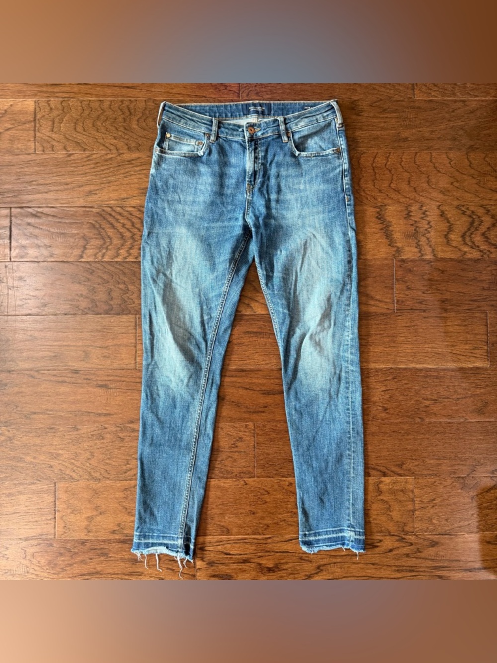 Scotch & Soda Jeans Mens 31x31 Denim SKIM X Amsterdams Blauw Stretch Blue